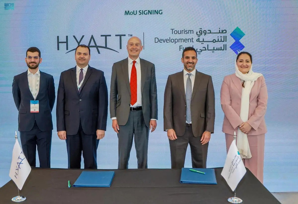 Saudi Tourism Development Fund Collaborates with Hyatt to Develop Hospitality Focused Destinations in Saudi Arabia