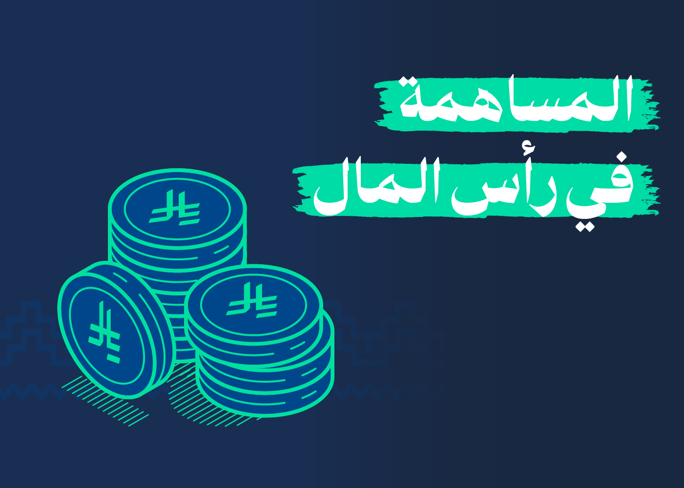 المساهمة فى رأس المال